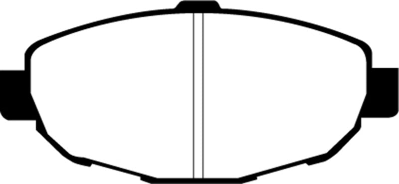 EBC 99-01 Lexus SC300 3.0 Redstuff Front Brake Pads - DP31007C