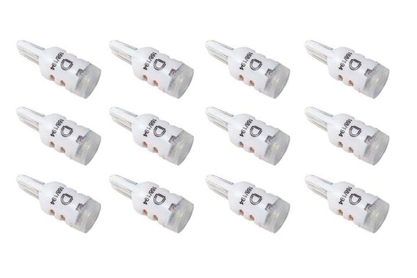 Diode Dynamics 194 LED Bulb HP5 LED Warm - White Set of 12 - DD0027TW for 1980-1993 Ford Mustang - front view