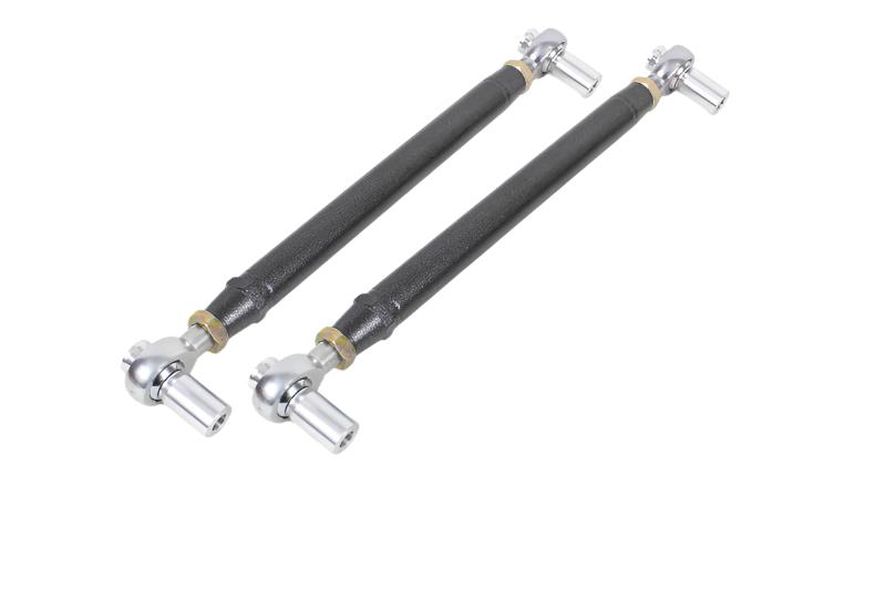 BMR 99-04 Mustang Chrome Moly Lower Control Arms w/ Double Adj. Rod Ends - Black Hammertone - MTCA056H