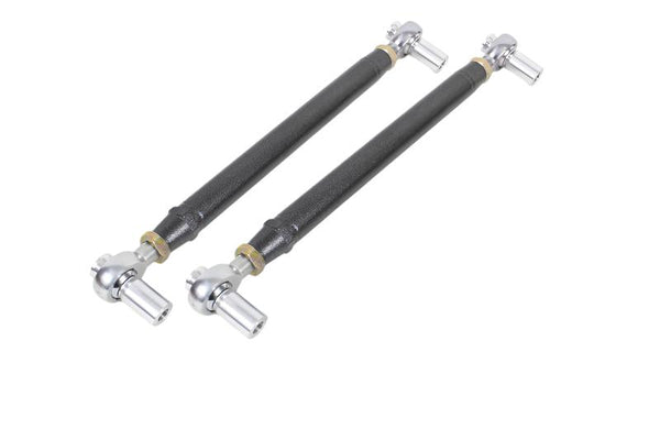 BMR 99-04 Mustang Chrome Moly Lower Control Arms w/ Double Adj. Rod Ends - Black Hammertone - MTCA056H for 1999-2004 Ford Mus