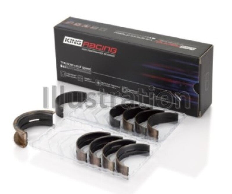 King Chevy LS1 / LS6 / LS3 (Size 020) Performance Main Bearing Set - MB5013XP020