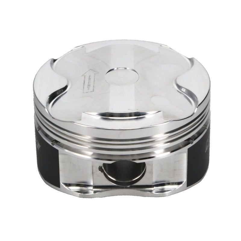 Manley 2018+ Ford Coyote 5.0L 6.75cc Dish 3.667in Bore 12:1 CR 22mm Pin Platinum Pistons - 595905C-8