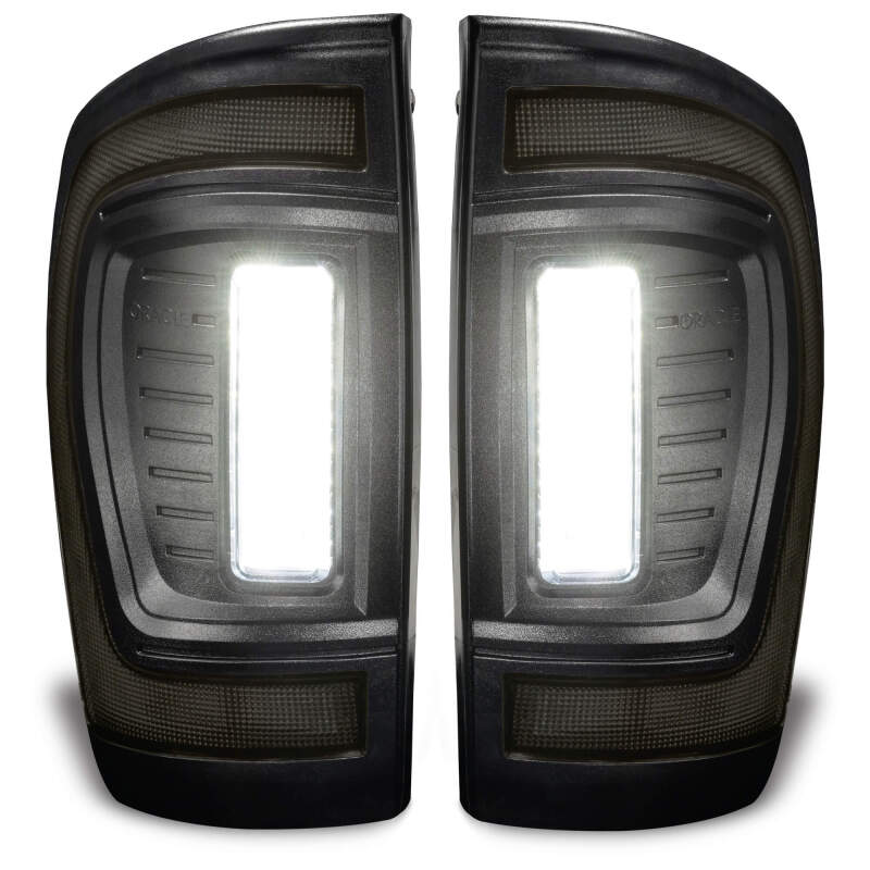 Oracle Lighting 16-23 Gen 3 Toyota Tacoma Black Series Flush Style LED Tail Lights SEE WARRANTY - 5911-504-T