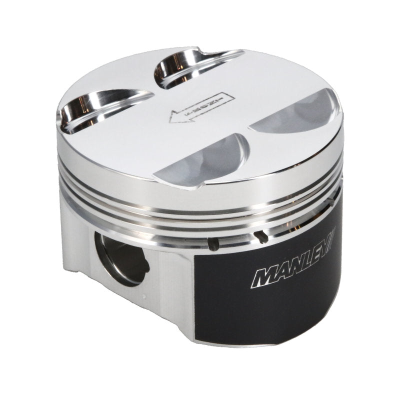 Manley 16+ Nissan VR30DDTT 86mm Bore Grade 2 10:1 CR -3.5cc Dome Flat Top Piston w/ Rings (SINGLE) - 642GR2-1