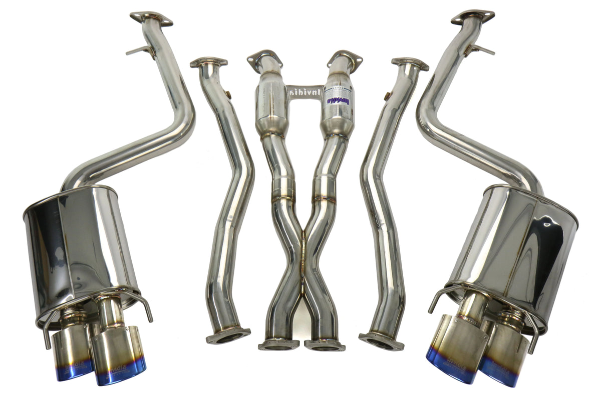 Invidia 14+ Lexus RCF Q300H w/ Rolled Titanium Tips Cat-Back Exhaust