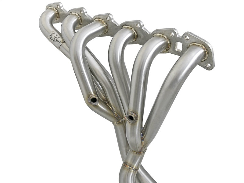 aFe Twisted Steel Long Tube Header/Connection Pipes Street Series 01-16 Nissan Patrol (Y61) V8 4.8L - 48-36109-YC