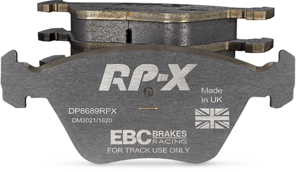 EBC Racing 92-93 Porsche 911 (964) 3.3L Turbo RP-X Front Brake Pads - DP8767RPX for 1986-1991 Porsche 928