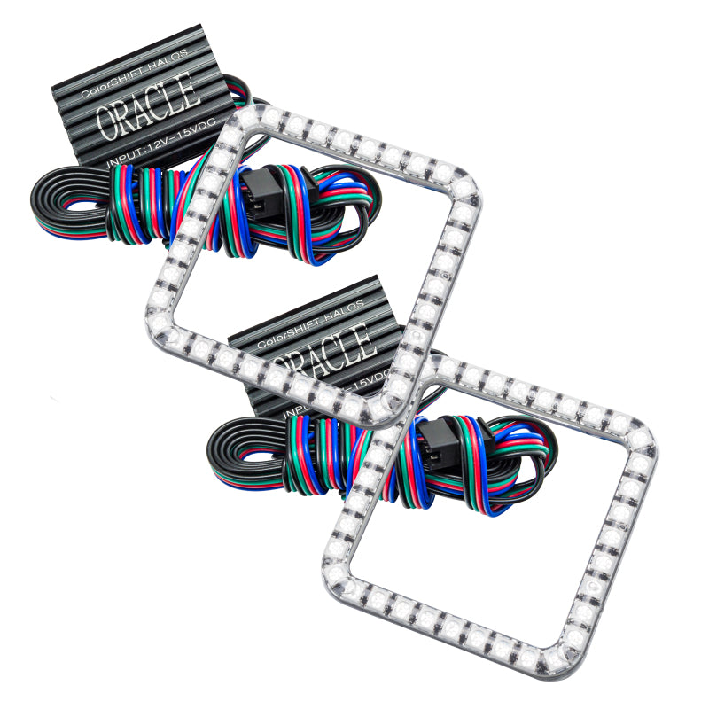 Oracle Ford Ranger 04-05 LED Fog Halo Kit - ColorSHIFT SEE WARRANTY - 1231-333