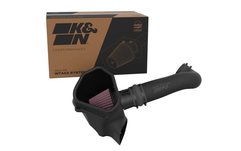 K&N 22-24 Cadillac CT5 6.2L V8 Performance Air Intake System - 63-3121