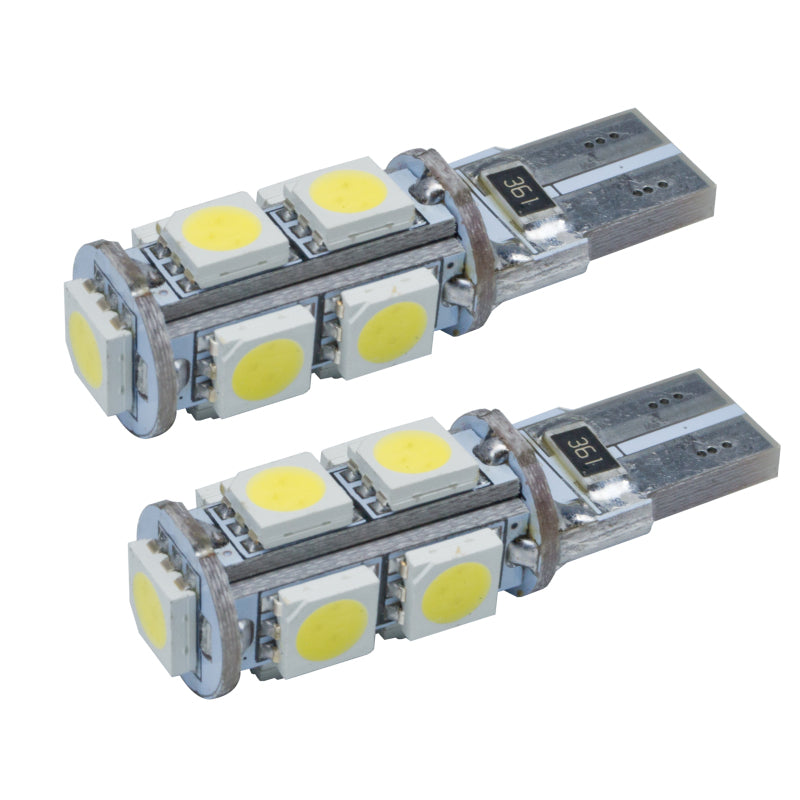 Oracle T10 5 LED 3 Chip SMD Bulbs (Pair) - Cool White SEE WARRANTY - 4801-001