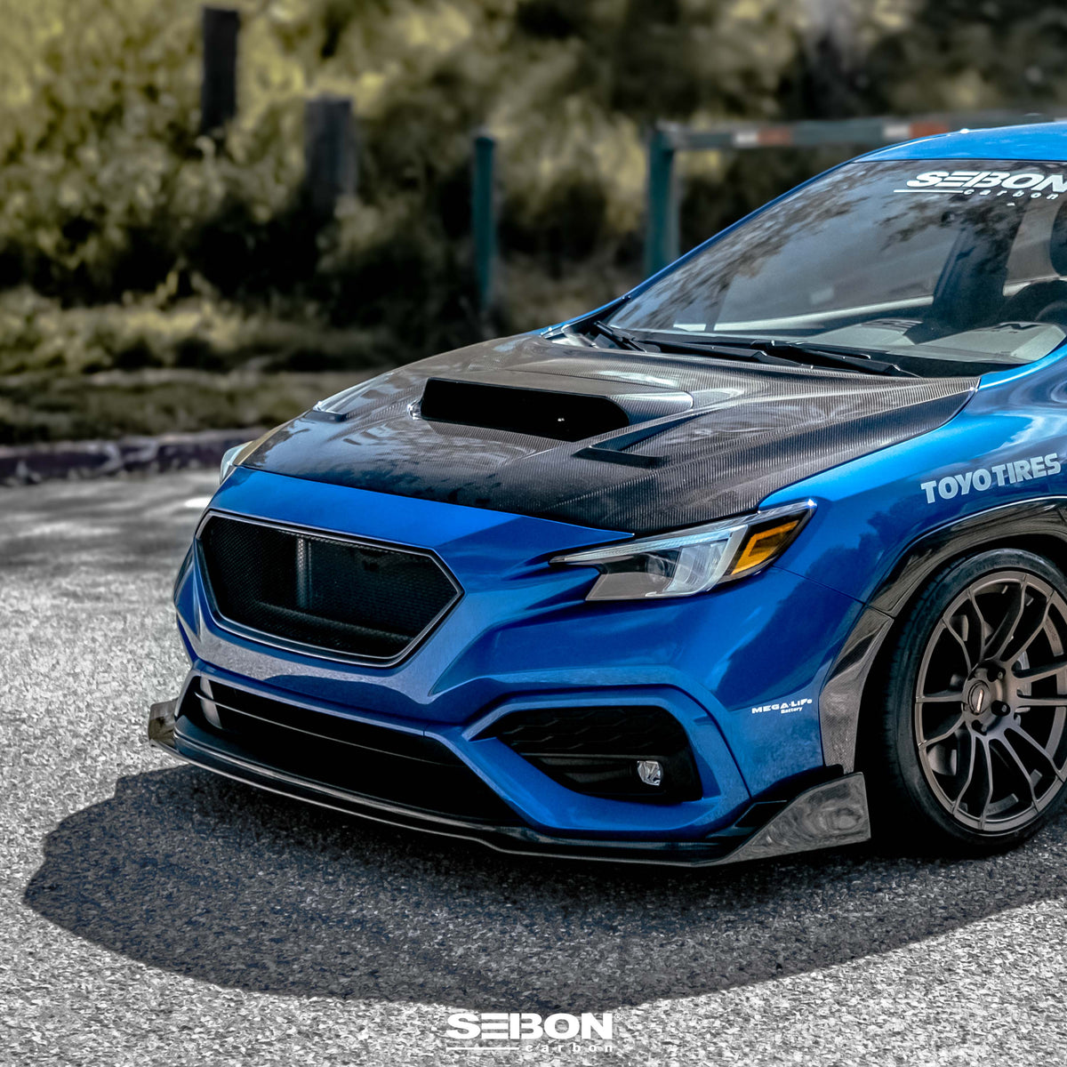 Seibon 2022 Subaru WRX Carbon Fiber Front Grill - FG22SBIMP