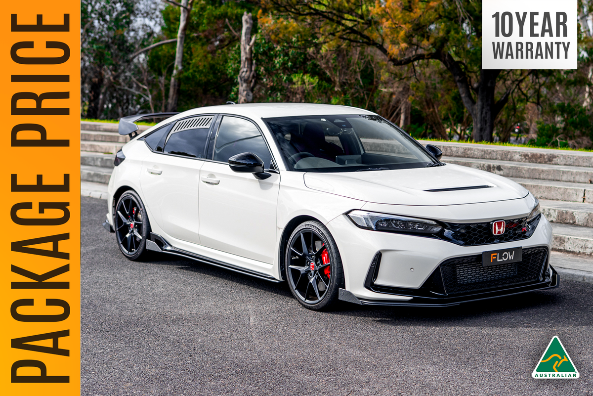 Flow Designs - Honda FL5 Civic Type R - Full Lip Splitter Set
