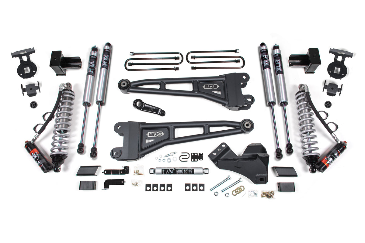 BDS Suspension 5" Lift Kit | FOX 2.5 Performance Elite Coilover | Ford F250/F350 Diesel (2023–2026)