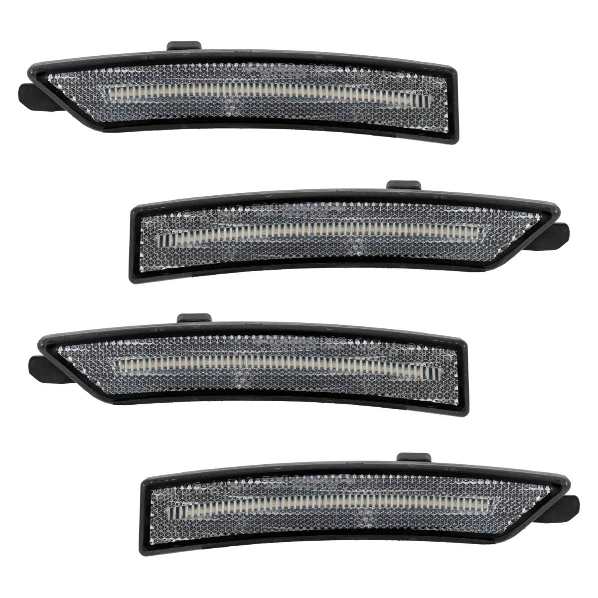 Form Lighting 2024 Mustang LED Sidemarkers Clear Set - FL0092