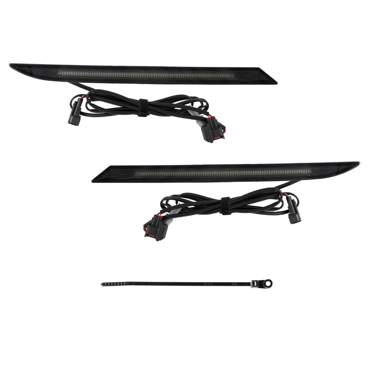 Form Lighting 2018+ Mustang LED Rear Reflector Red (Pair) - FL0094