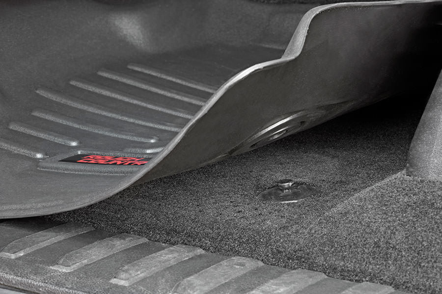 Rough Country - Floor Mats - Front - Chevy/GMC 1500/2500HD/3500HD (07-13) - M-2071 for 2007-2013 Chevrolet Silverado 1500 - i
