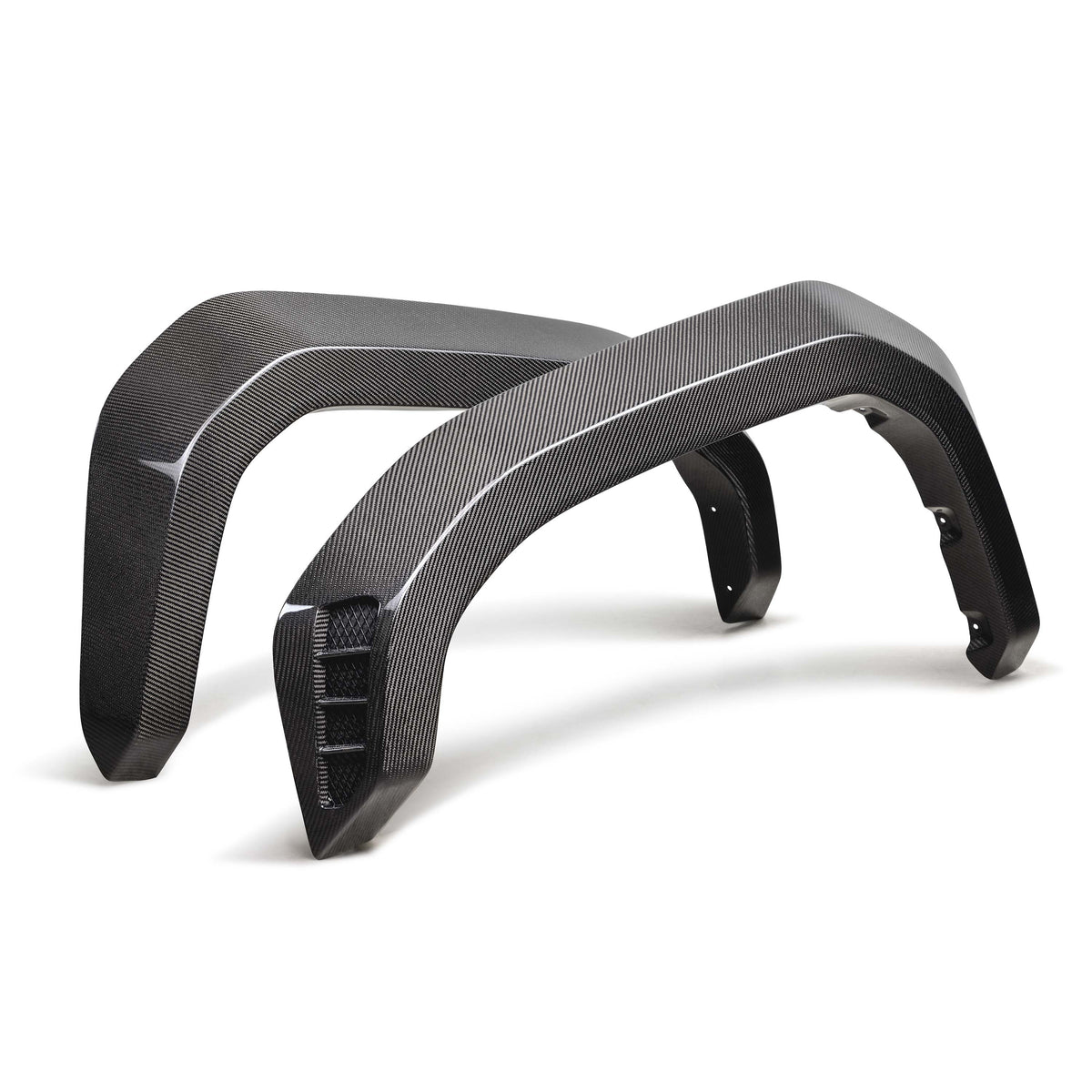 Seibon 2024 Toyota Tacoma TRD PRO Front Carbon Fiber Fender Flares - FLR24TYTA-F