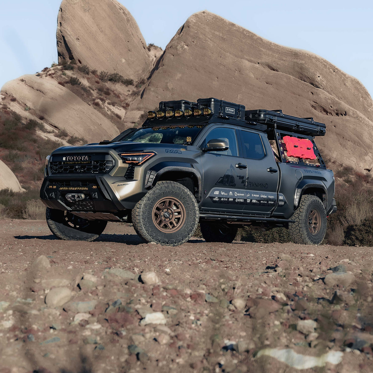 Seibon 2024 Toyota Tacoma TRD PRO Front Carbon Fiber Fender Flares - FLR24TYTA-F
