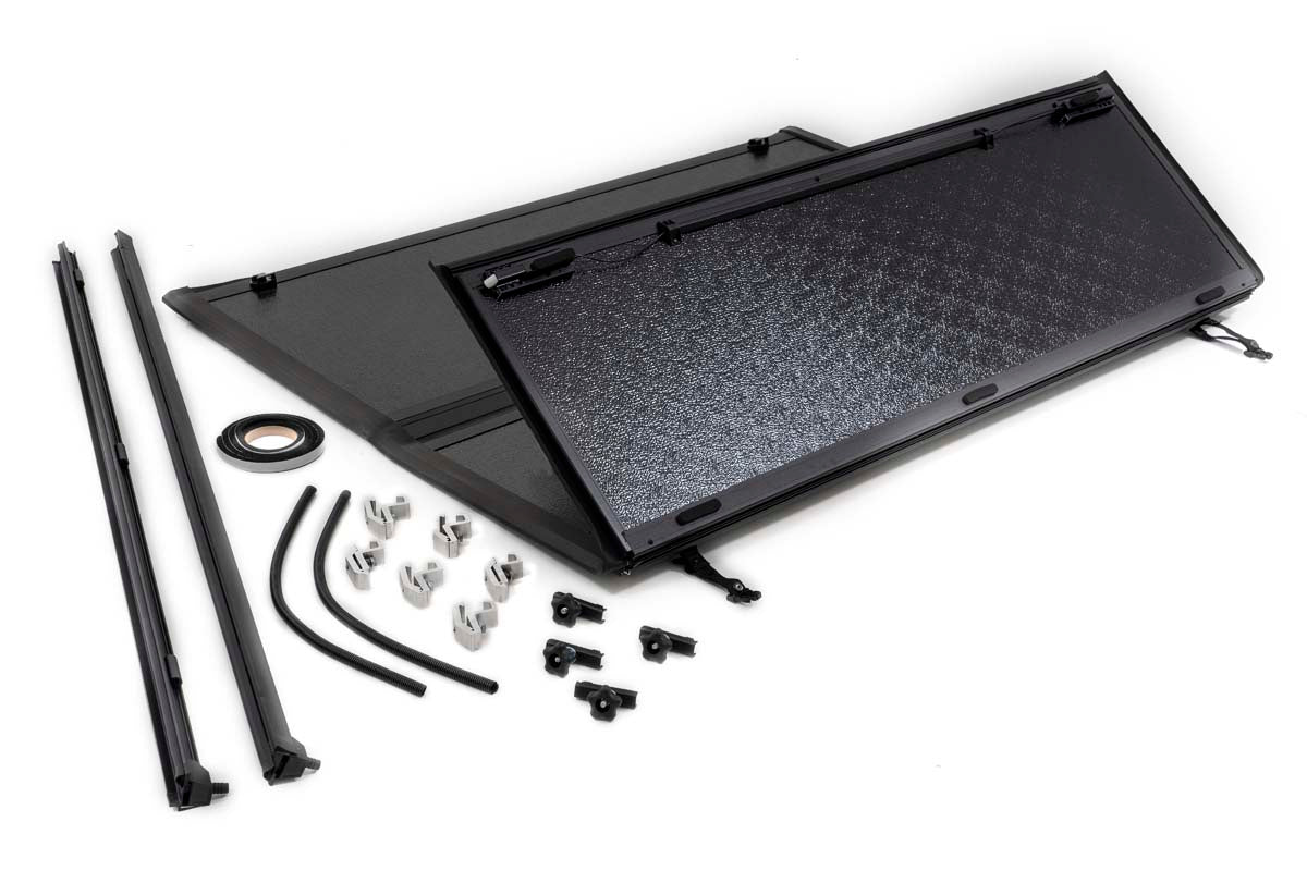 Hard Low Profile Bed Cover | 5&#39;9&quot; Bed | Rail Caps | Chevy/GMC 1500 (07-13)