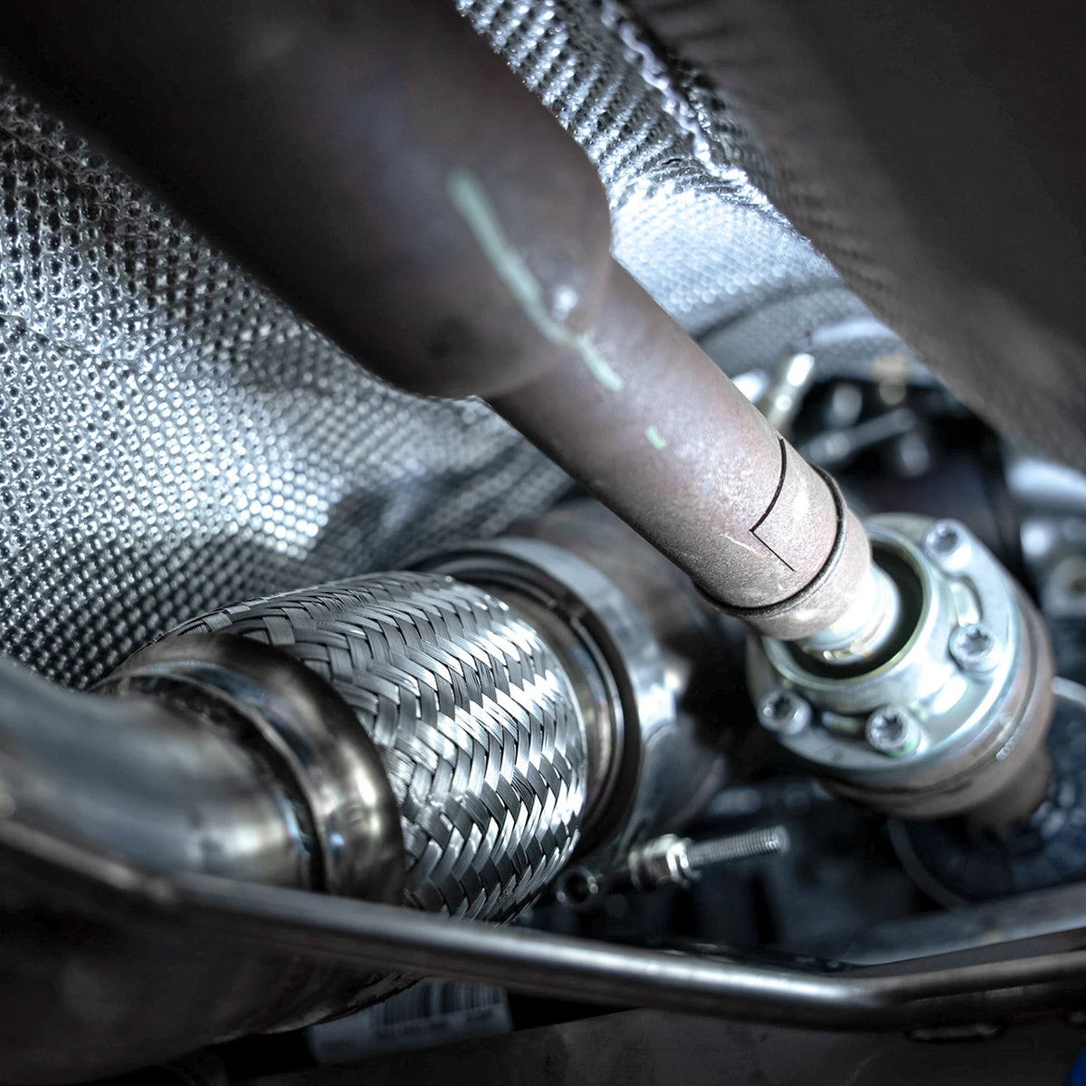 Stainless Works - 2022-24 Ford Maverick Downpipe - FMAVDP