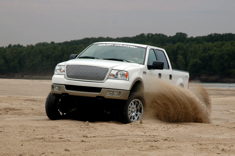 Rough Country - 6 Inch Lift Kit - M1 - Ford F-150 4WD (2004-2008) - 54640 for 2004-2008 Ford F 150 - angle view
