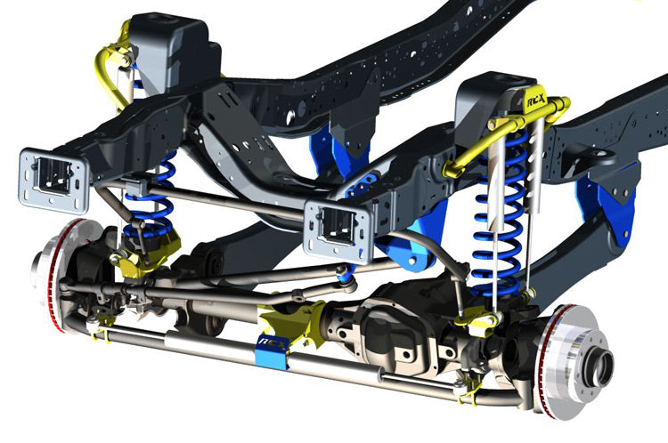 Rough Country - 6 Inch Lift Kit - Gas - M1 - Ford F-250/F-350 Super Duty 4WD (2005-2007) - 59640 by Rough Country - detail vi