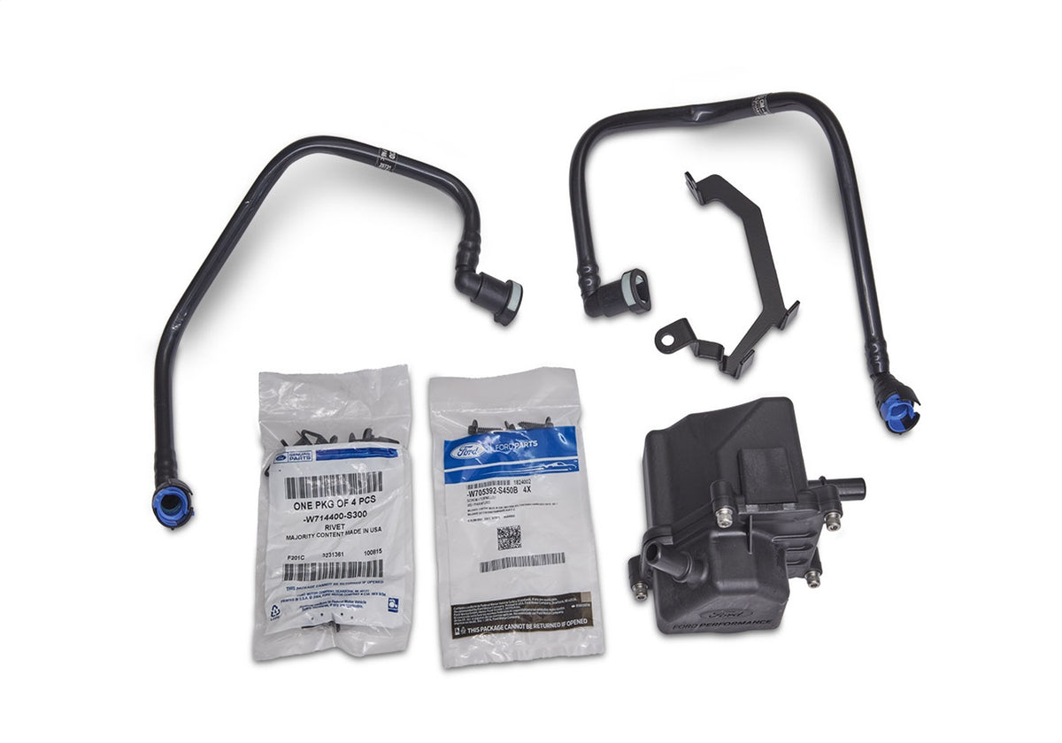 Ford Performance 2.3L Mustang EcoBoost Oil-Air Separator LH — detail (FRPM-6766-A23)