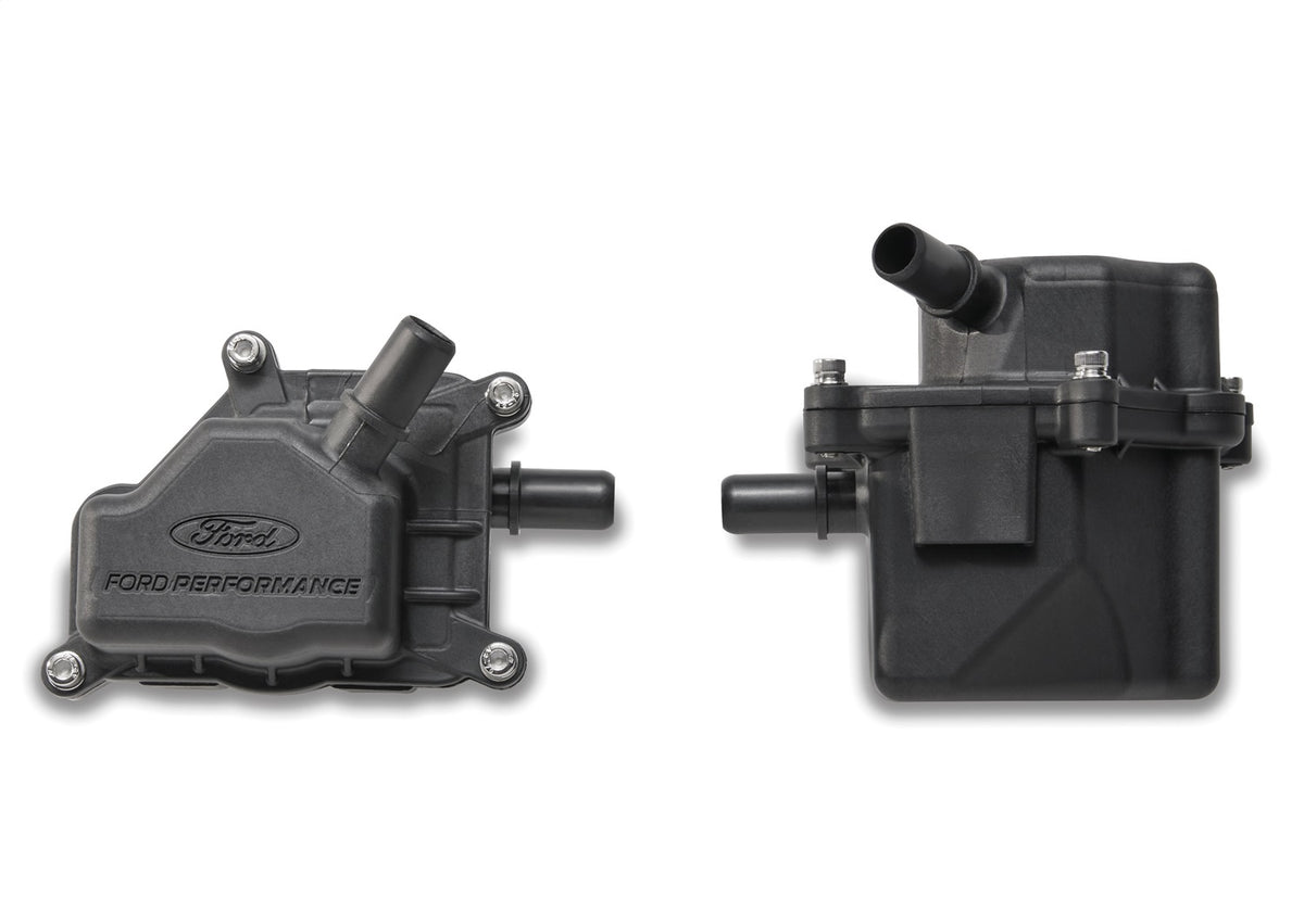 Ford Performance 2.7L EcoBoost Air/Oil Separator Kit — in use (FRPM-6766-B27)
