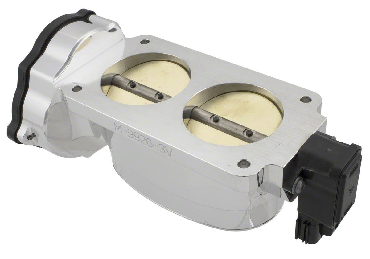 Ford Performance 2005-2010 Mustang GT Billet Throttle Body — in use (FRPM-9926-3V)
