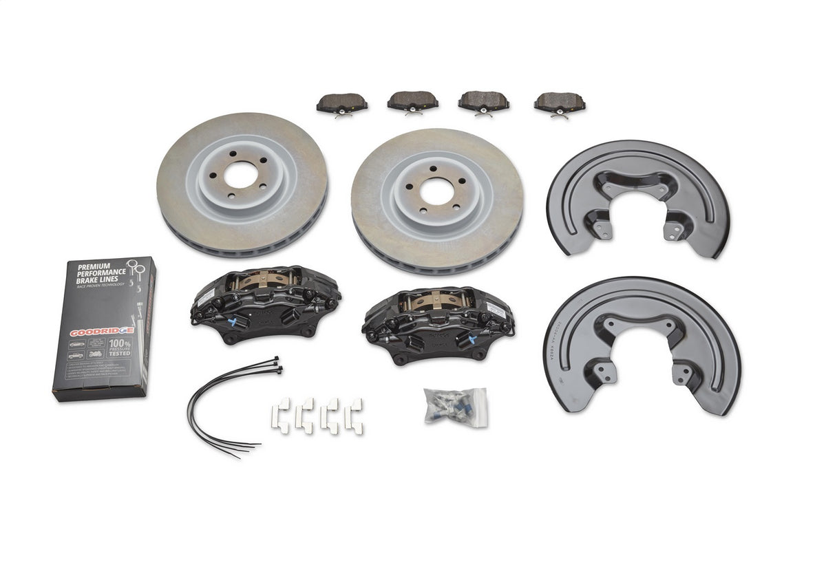 Ford Performance 2005-2014 Mustang GT 14" SVT Brake Upgrade Kit — alternate view (FRPM-2300-S)