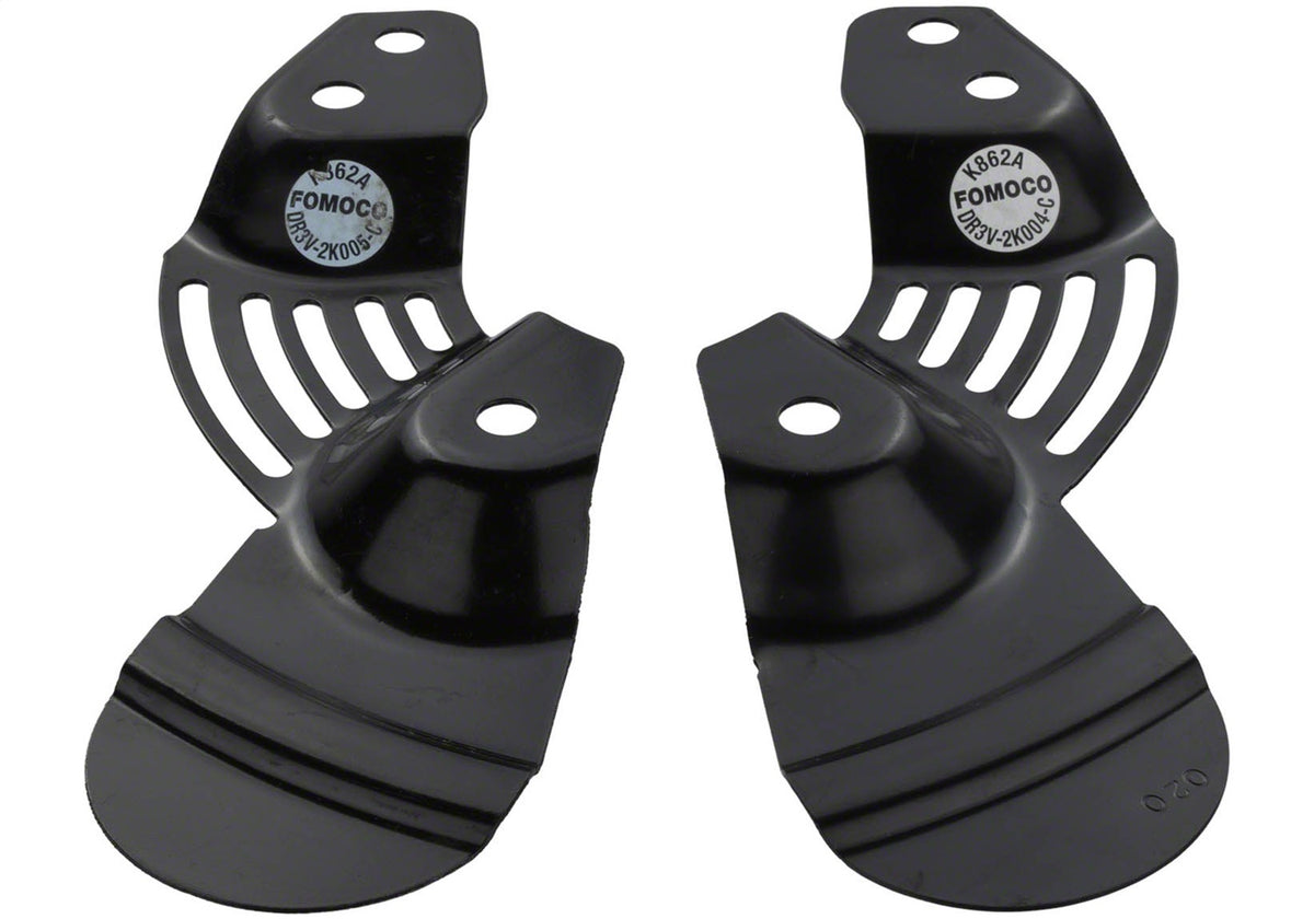 Ford Performance 2005-2014 Mustang High Performance Brake Cooling Shields — detail (FRPM-20045-MSVT)
