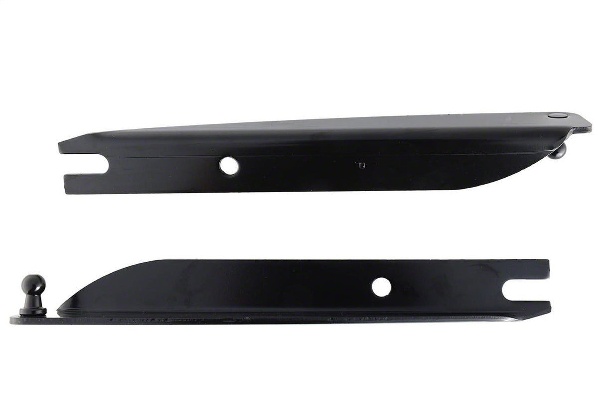 Ford Performance 2005-2014 Mustang Hood Lift Kit With Laser Engraved Ford Performance Logo — in use (FRPM-16826-M)