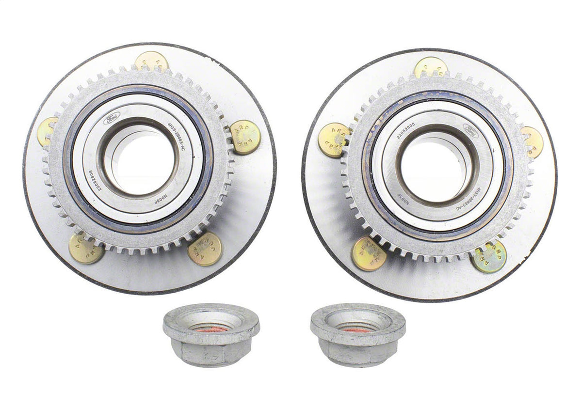 Ford Performance 2005-2014 Mustang V6 / Boss / GT / Shelby GT500 Hub Kit With ARP Studs — in use (FRPM-1104-A)