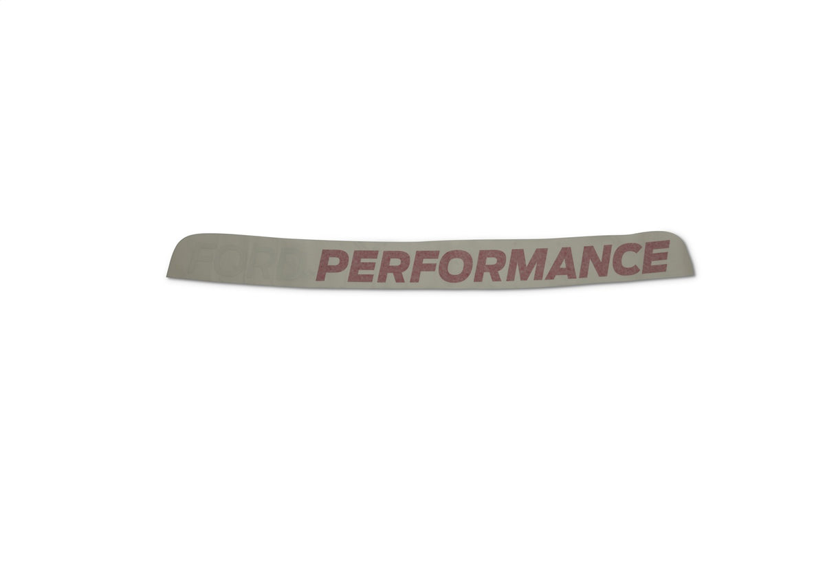 Ford Performance 2005-2023 Mustang Ford Performance Windshield Banner-White And Red (FRPM-1820-MR)