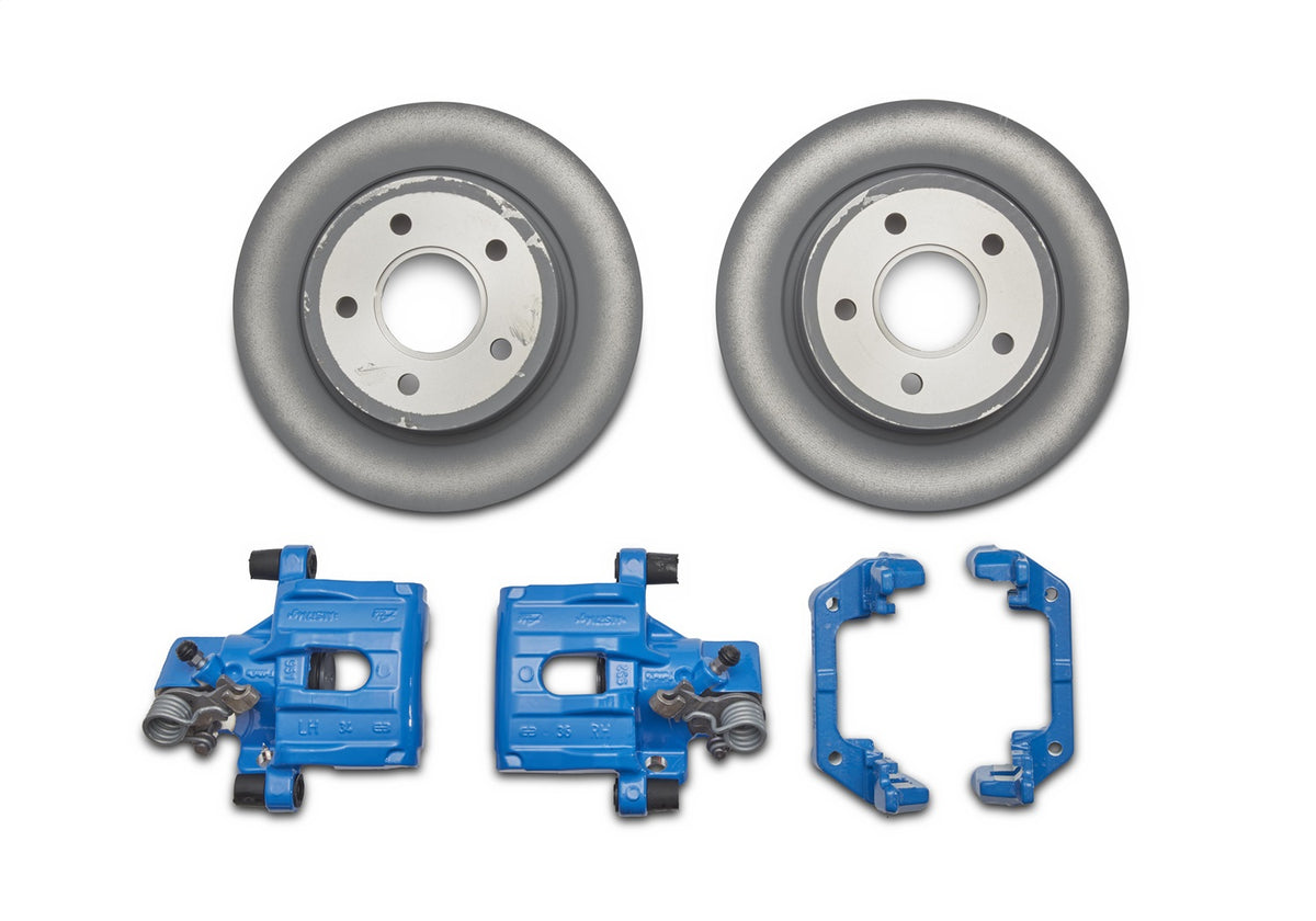 Ford Performance 2013-2018 Focus ST Performance Rear RS Brake Upgrade Kit — alternate view (FRPM-2300-WR)
