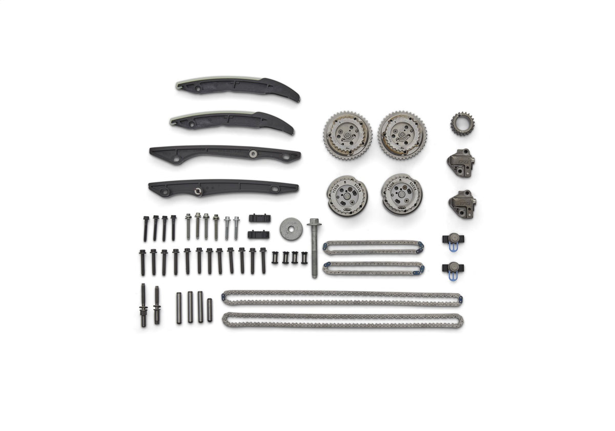 Ford Performance 2015-2017 5.0L4V TI-VCT Mustang Coyote Camshaft Drive Kit — alternate view (FRPM-6004-A5015)