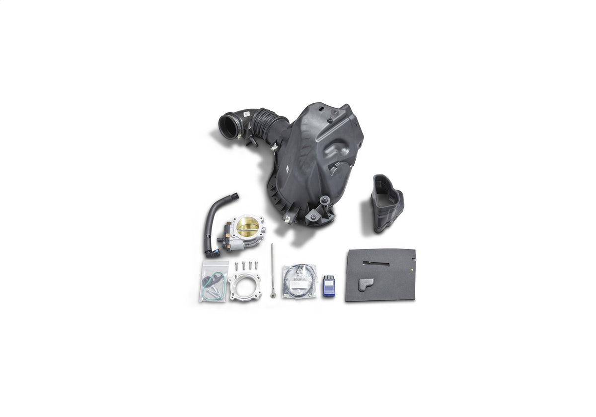 Ford Performance 2015-2017 Mustang GT Cold Air Intake And Calibration Power Pack 2 — alternate view (FRPM-9603-M8A)