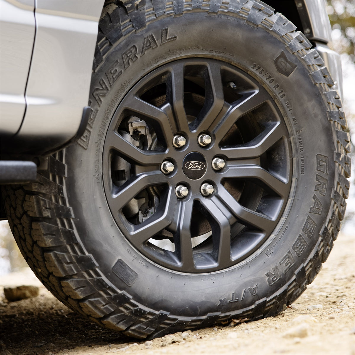 Ford Performance 2015-2023 F-150 18"X 7.5" Wheel Kit-Matte Gray — alternate view (FRPM-1007K-1875G)