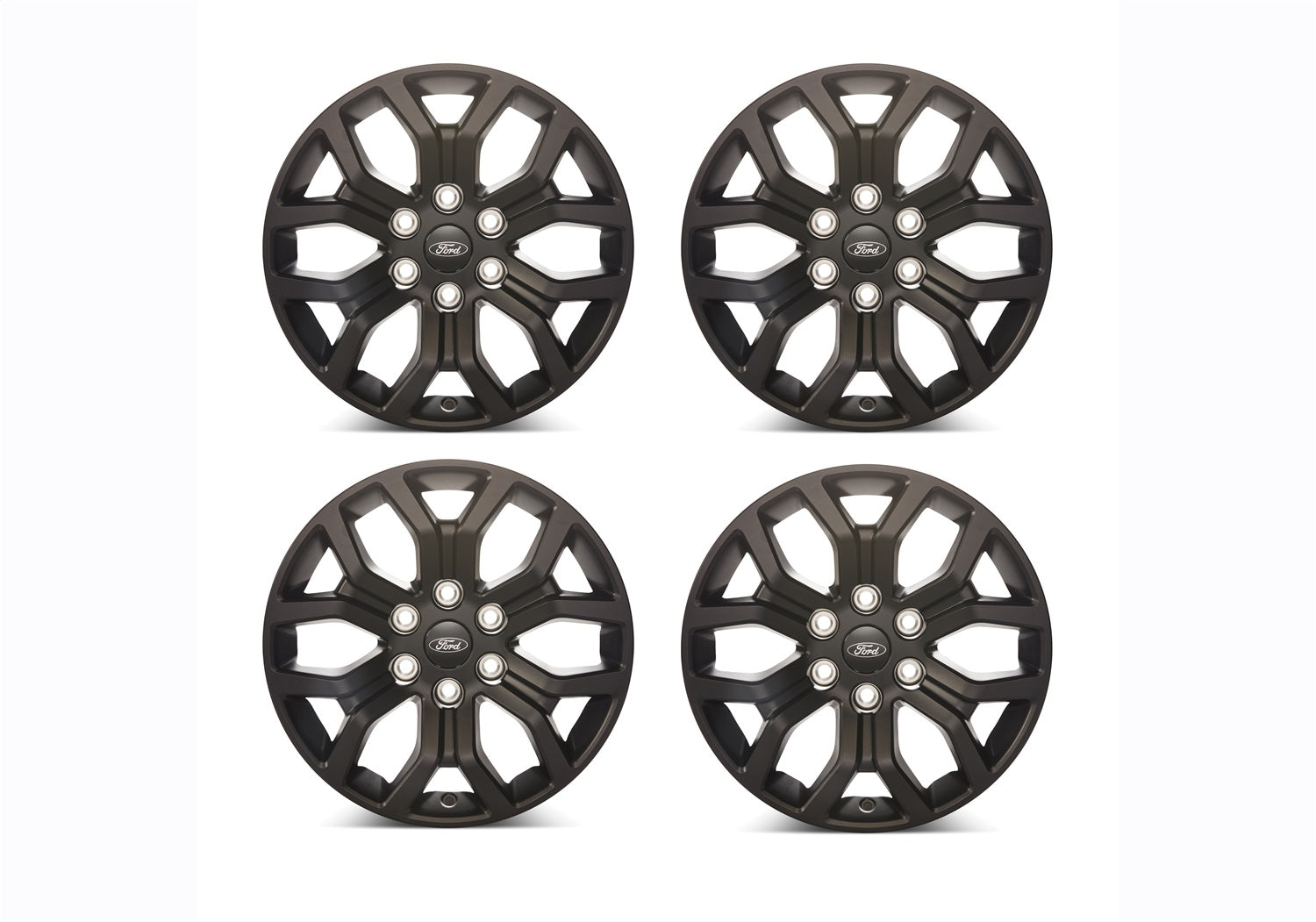 Ford Performance 2015-2023 F-150 18"X7.5" Matte Black Wheel Kit (FRPM-1007K-1875MB)