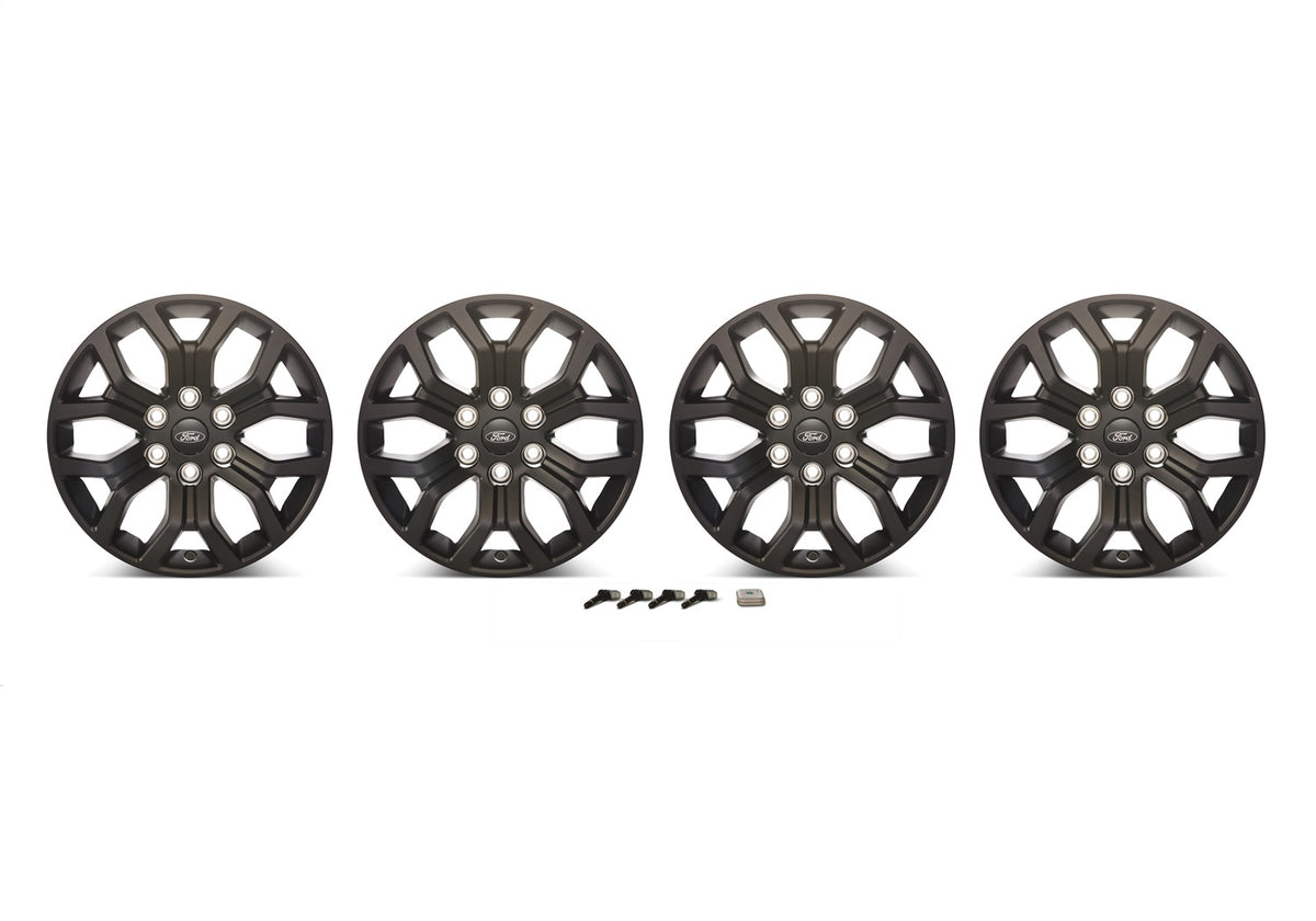 Ford Performance 2015-2023 F-150 18"X7.5" Matte Black Wheel Kit — additional view (FRPM-1007K-1875MB)