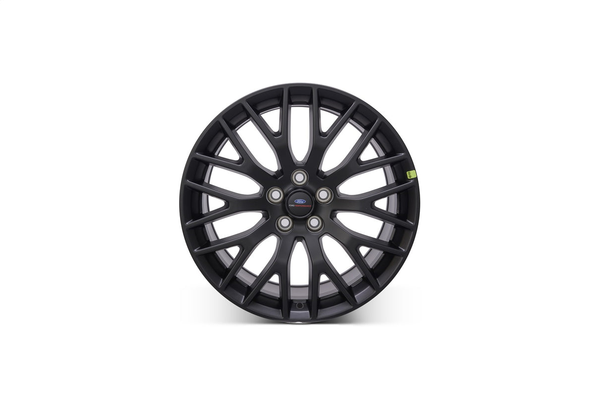 Ford Performance 2015-2023 Mustang GT Performance Pack 19" X 9.5" Matte Black Single Rear Wheel — detail (FRPM-1007-M1995B)