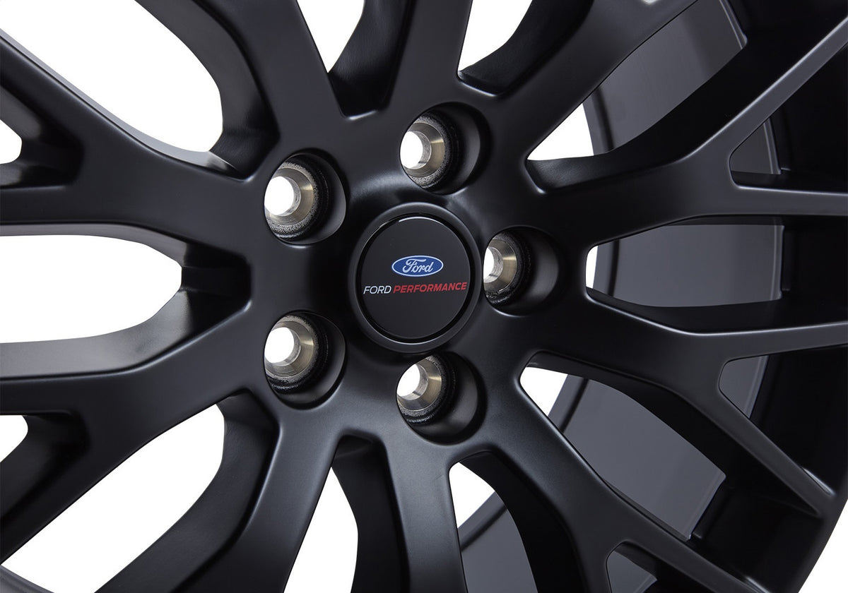 Ford Performance 2015-2023 Mustang GT Performance Pack 19" X 9" Front Matte Black Single Wheel — additional view (FRPM-1007-M199B)