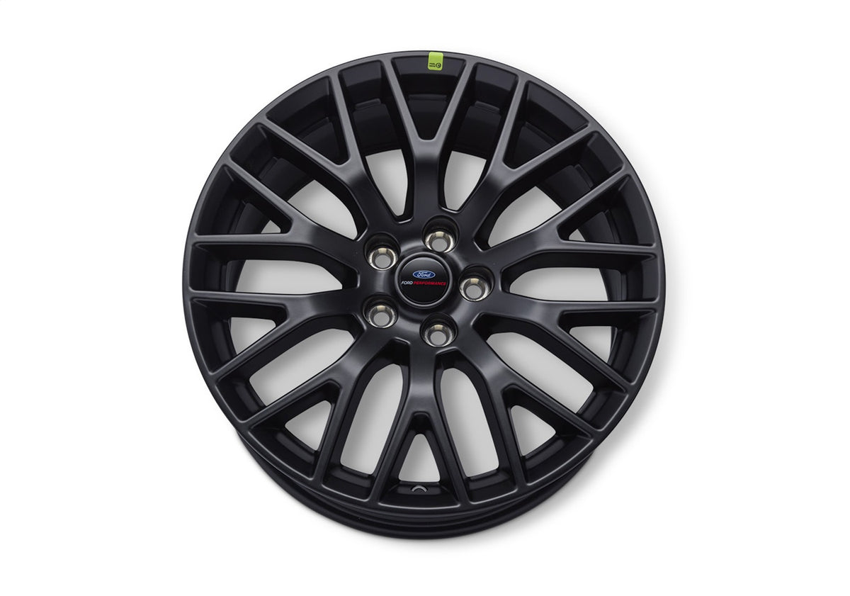 Ford Performance 2015-2023 Mustang GT Performance Pack 19" X 9" Front Matte Black Single Wheel — detail (FRPM-1007-M199B)