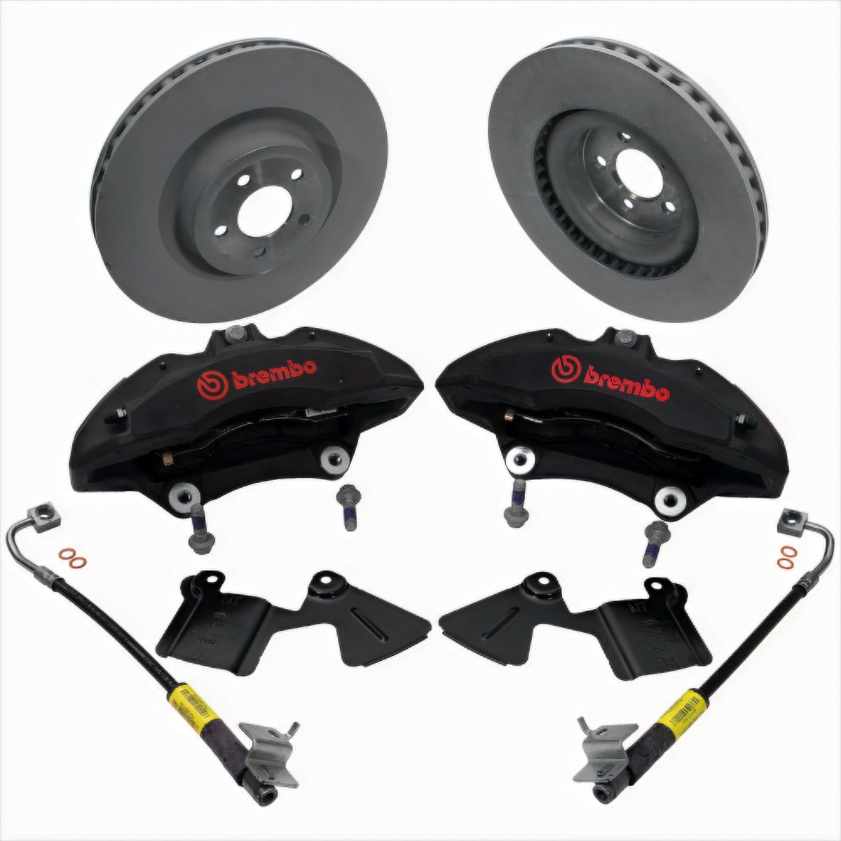 Ford Performance 2015-2023 Mustang Performance Pack 6-Piston Front Brake Kit (FRPM-2300-V)