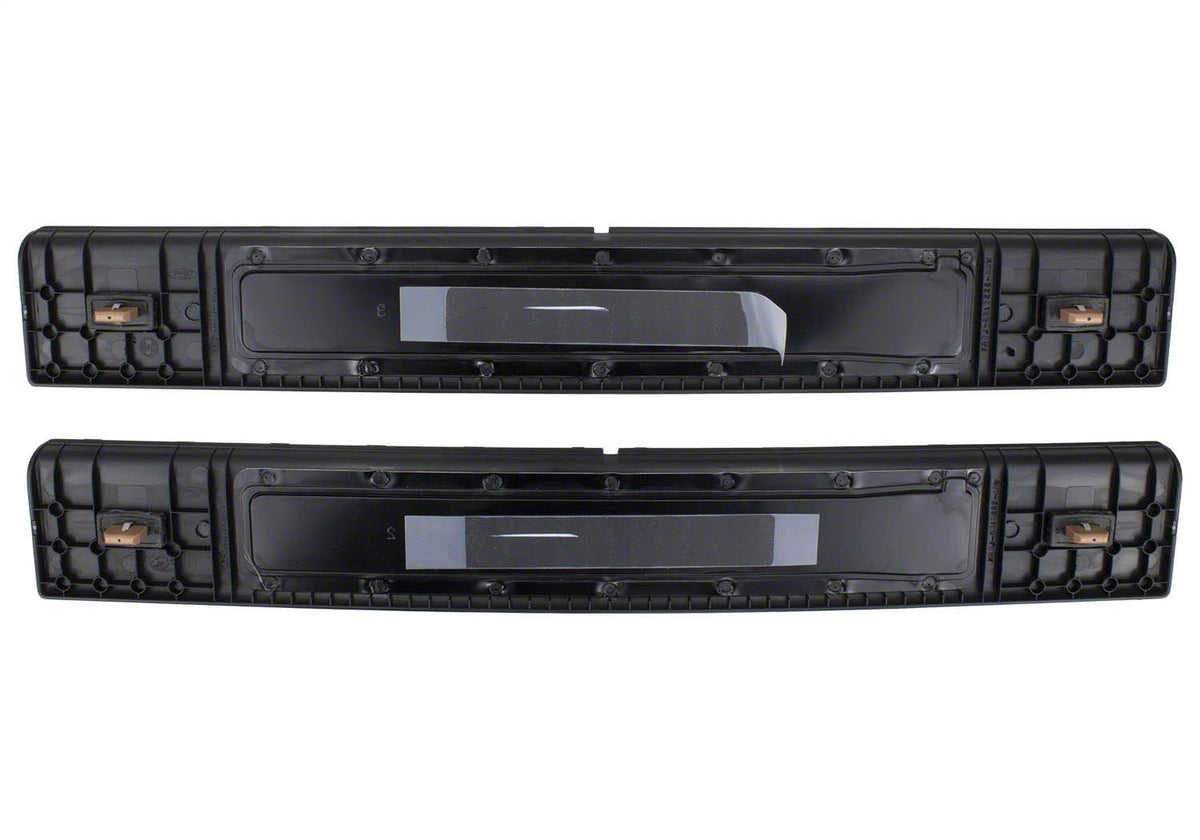 Ford Performance 2015-2024 Mustang Ford Performance Sill Plate Set — in use (FRPM-1613208-A)