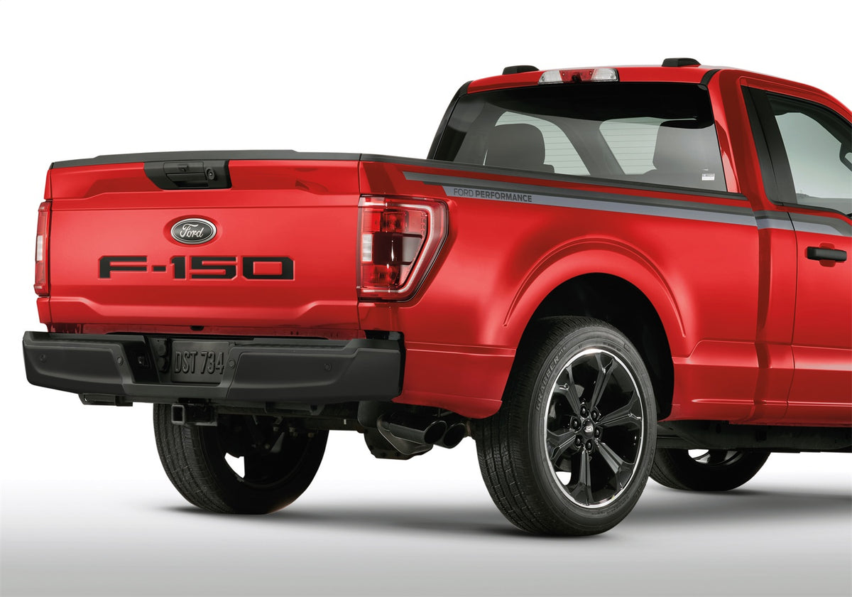 Ford Performance 2015-2025 F-150 Tailgate Lettering-Black — alternate view (FRPM-1447-F15A)