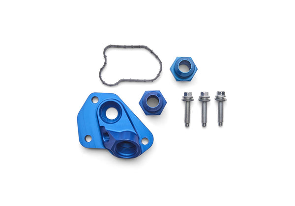 Ford Performance 2015-2025 Mustang 5.0L Coyote Oil Line Adaptor (FRPM-6881-M50A)