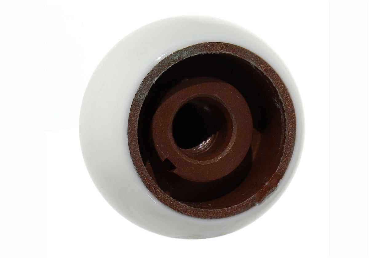 Ford Performance 2015-2025 Mustang Bullitt White Shift Knob — additional view (FRPM-7213-M8B)