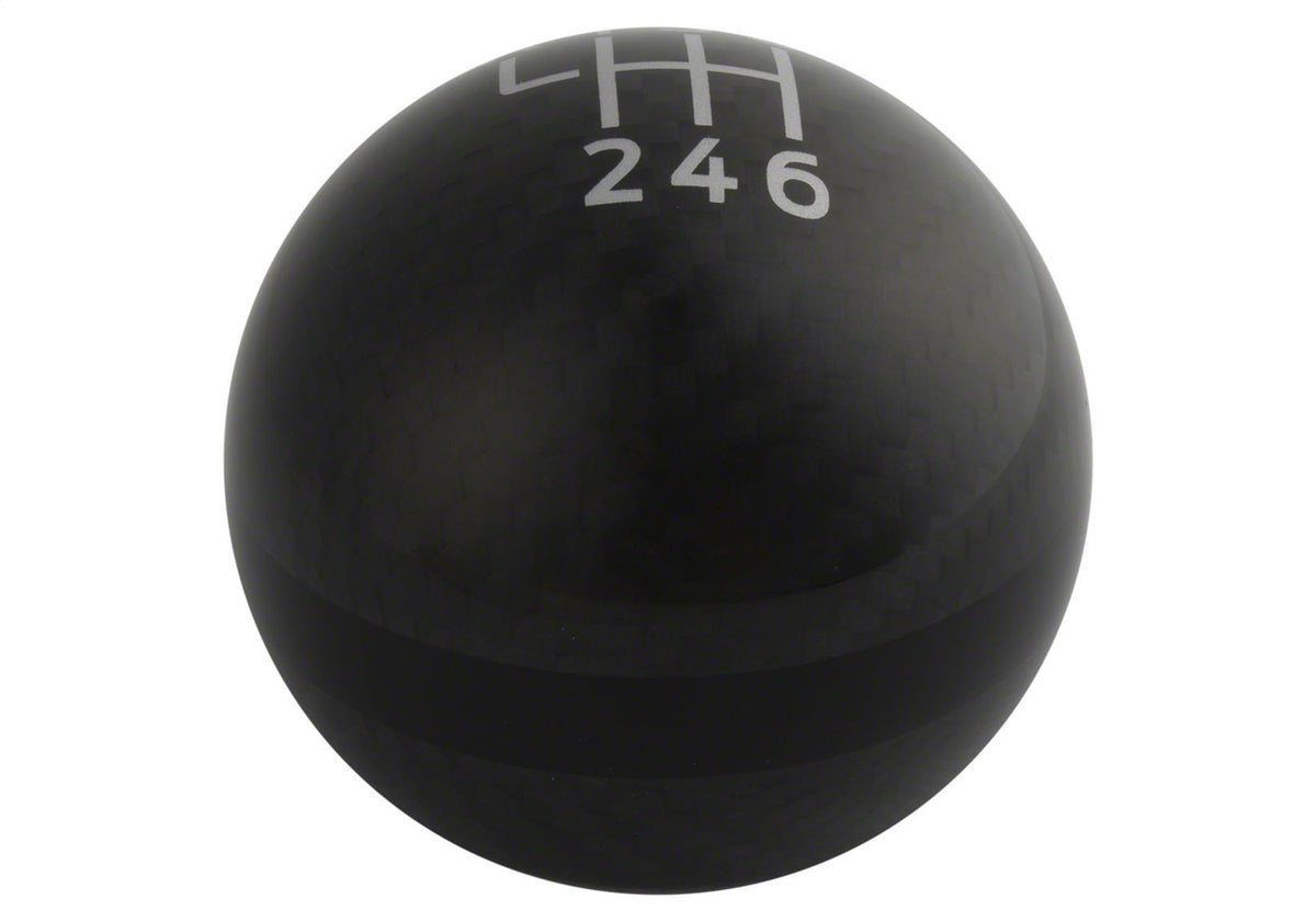 Ford Performance 2015-2025 Mustang Carbon Fiber Shift Knob — in use (FRPM-7213-MCF)