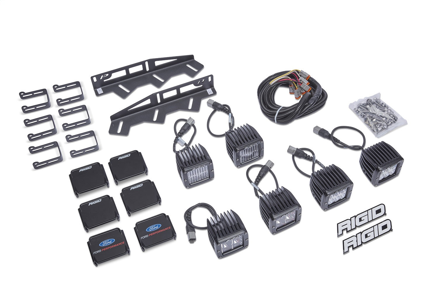 Ford Performance 2017-2020 Ford Performance Parts By Rigid F-150 Raptor Off-Road Fog Light Kit (FRPM-15200-RFL)